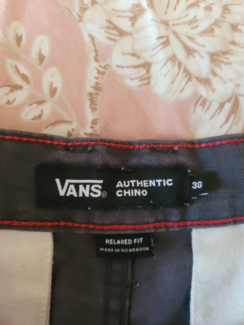 Vans Men’s Gray Classic Chino Shorts
